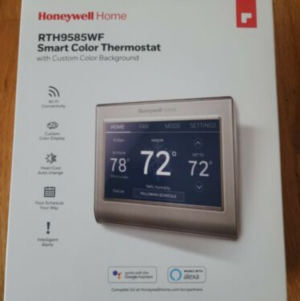 Brand New Honeywell Home-Smart Color Thermostat with Wi-Fi Connectivity -Silver